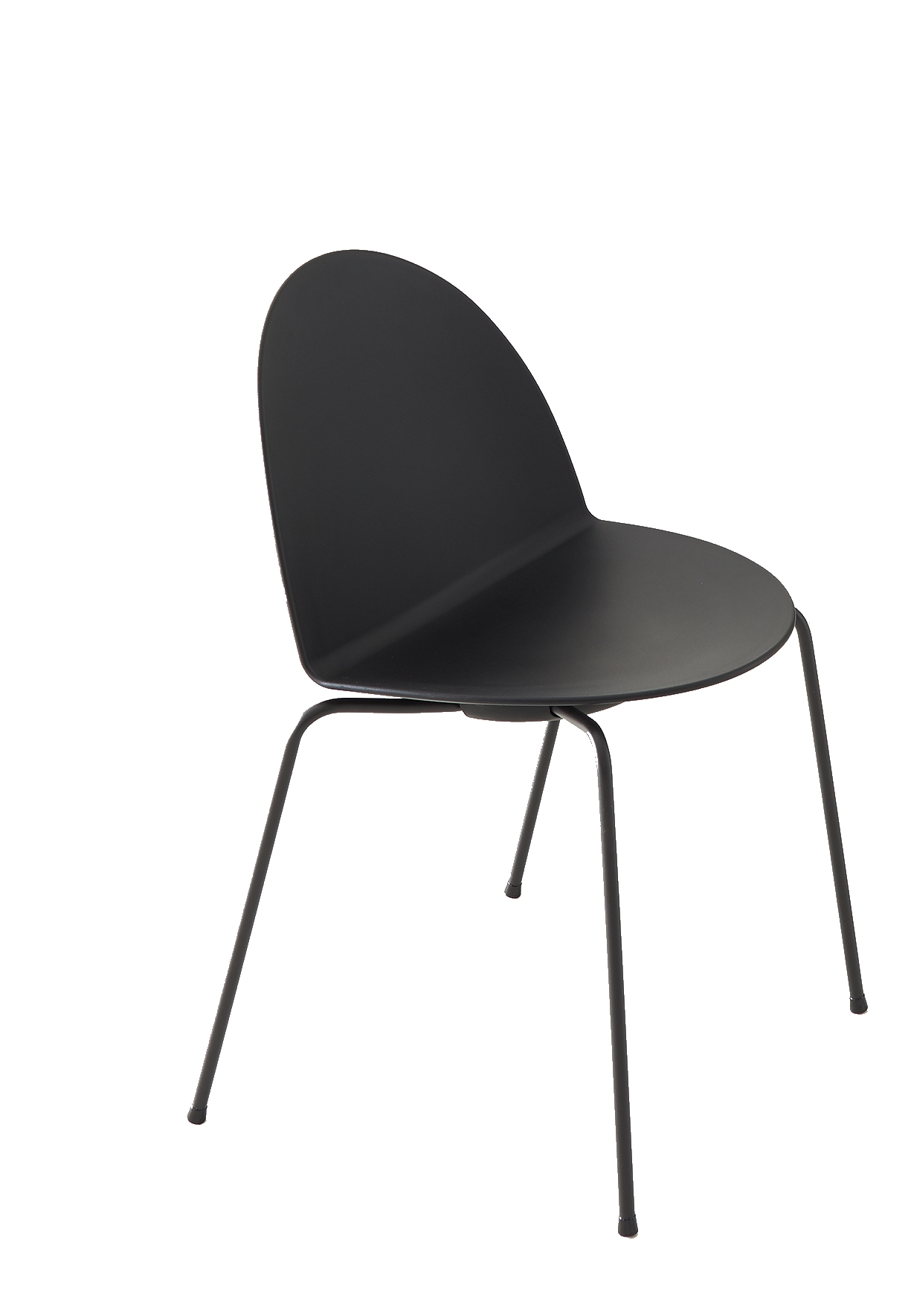 Camel Chair with four-legged frame Segis black Camel Chair with four-legged frame Segis black