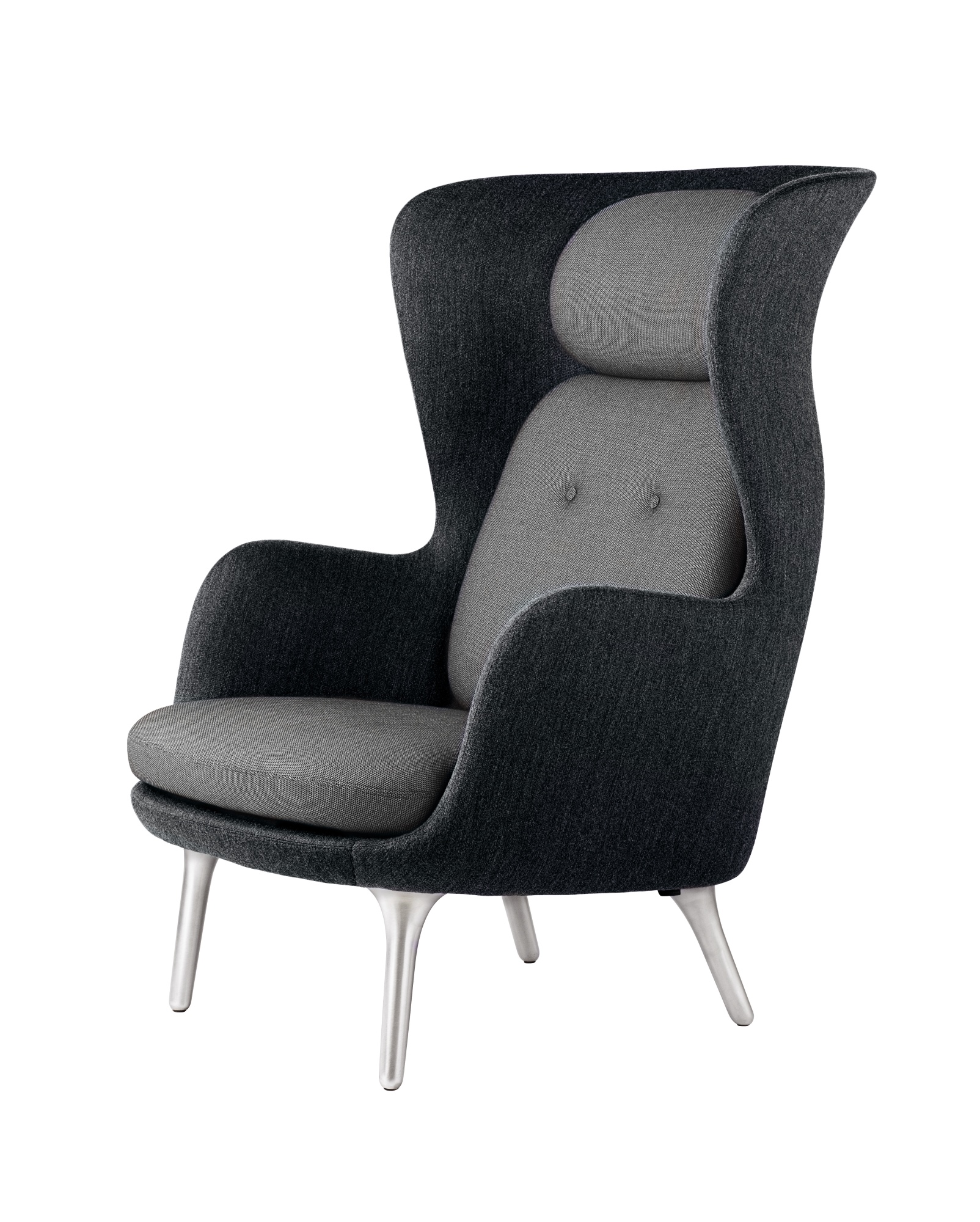 Ro Armchair Aluminium Fritz Hansen