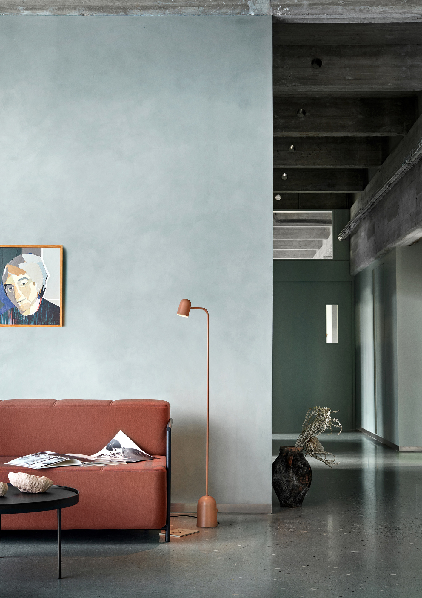 Buddy Floor Floor Lamp dark green Northern