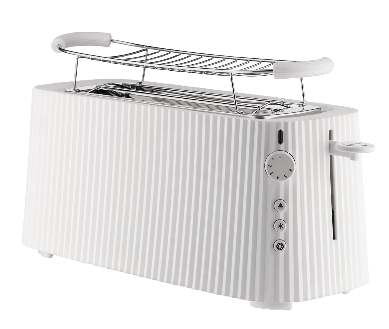 MDL15 Plissé Toaster XXL Alessi White