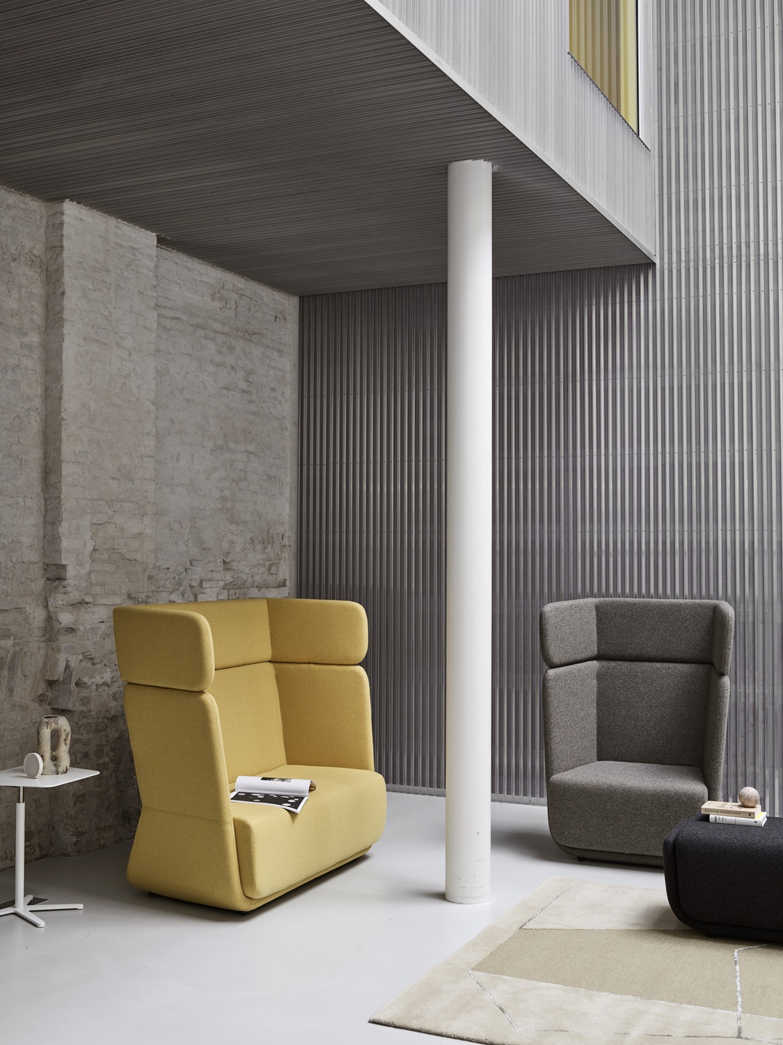 Basket Armchair Chair High Softline