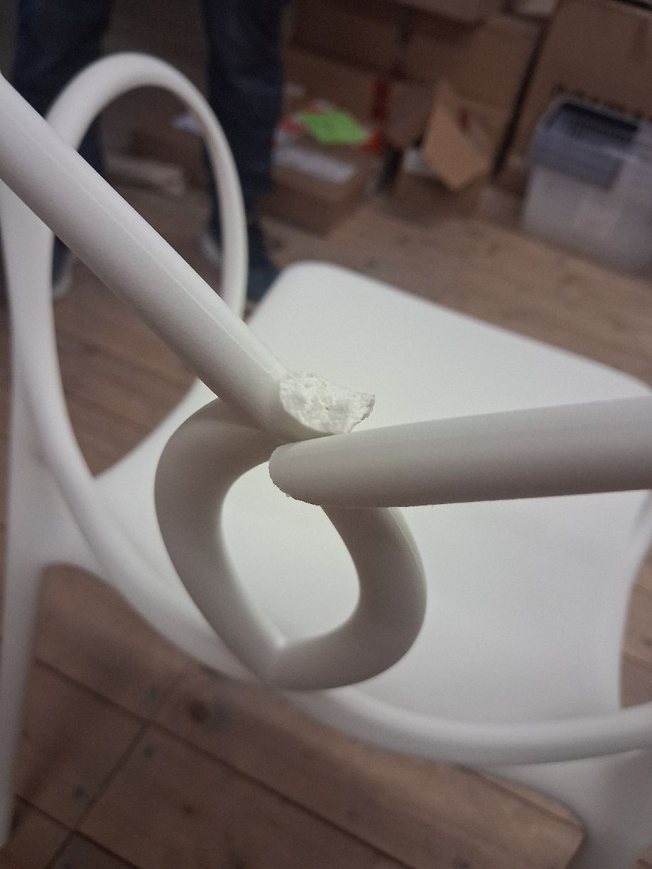 Sissi Armchair WHITE Driade IMPERFECT ITEMS