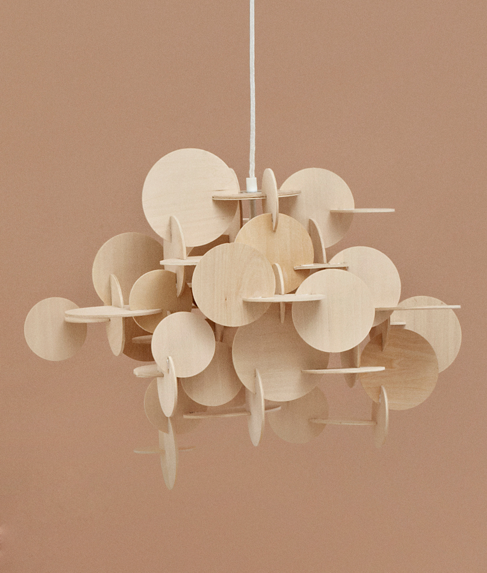 Bau Lamp Nature Pendant light Normann Copenhagen Small