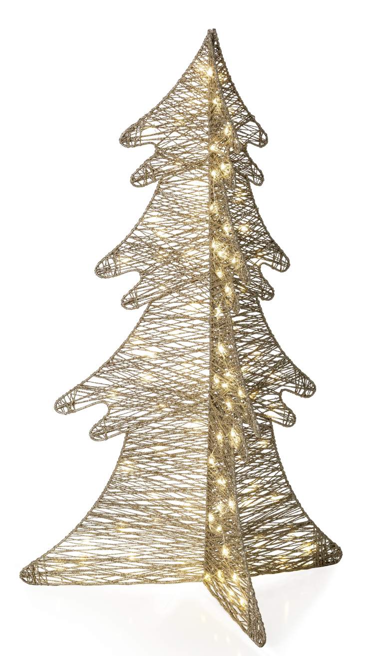 Glitter Tree M LED Christmas tree H 76 cm STT AG