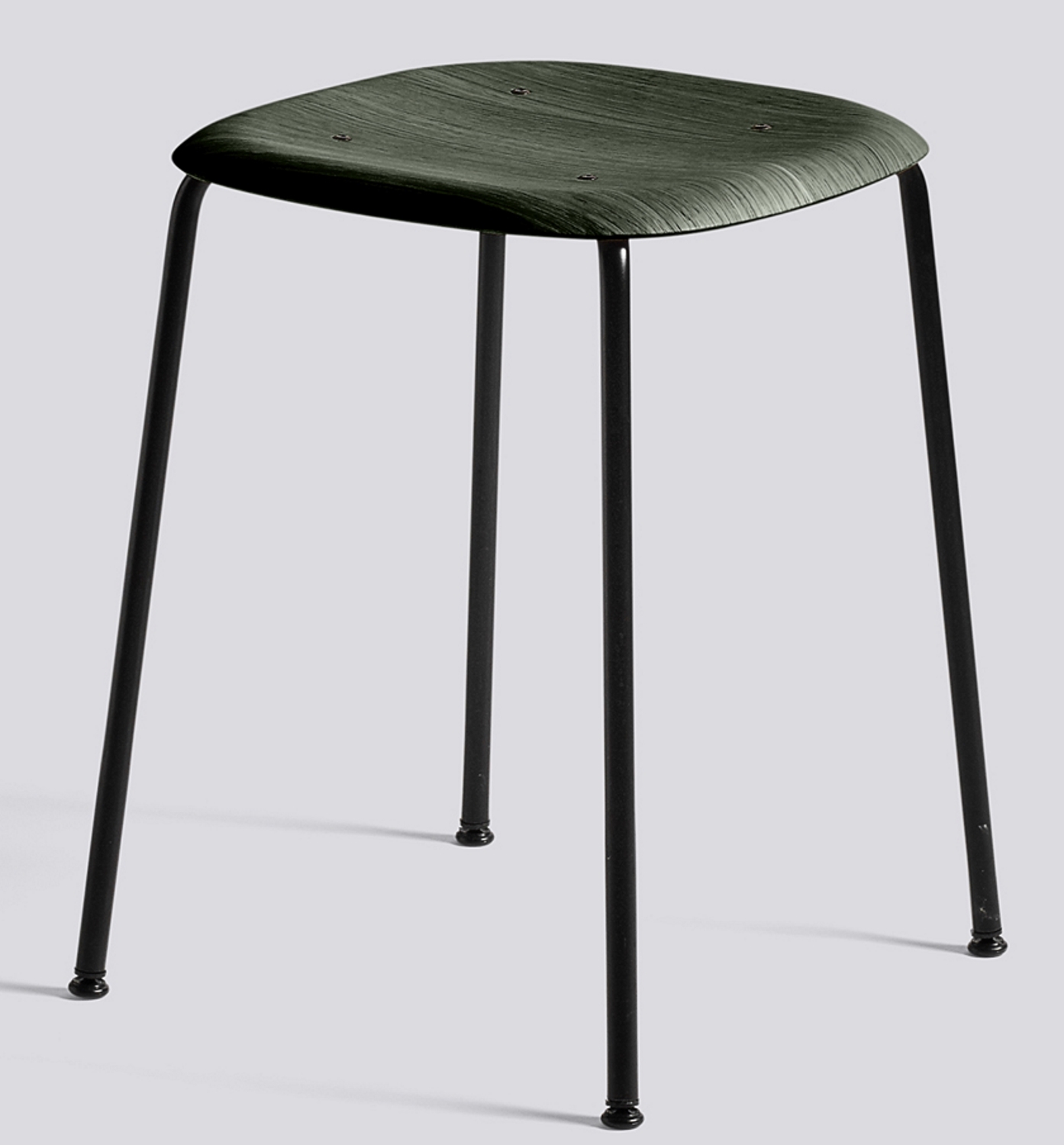 Soft Edge 70 Stool Hocker Hay-schwarz / soft schwarz Soft Edge 70 Stool Hocker Hay-schwarz / soft schwarz