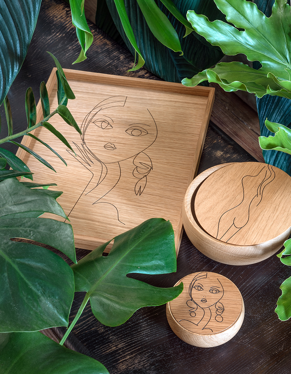 Bowl large Irma Art Edition storage box Schönbuch