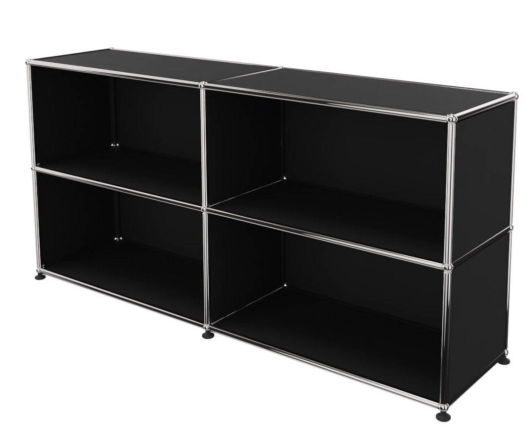 USM Haller Sideboard Open Graphite black - FAST DELIVERY