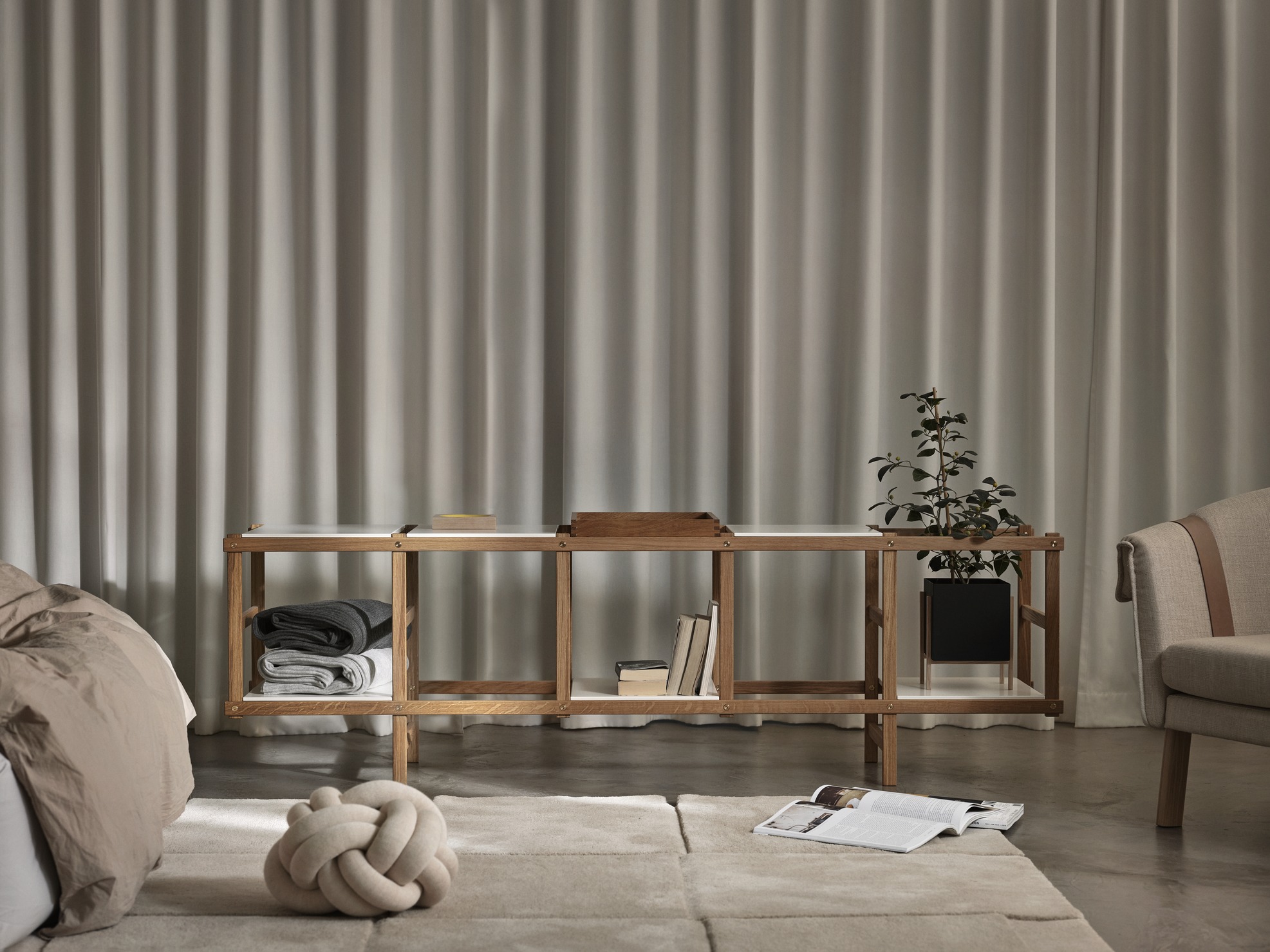 Frame Low Shelf Design House Stockholm