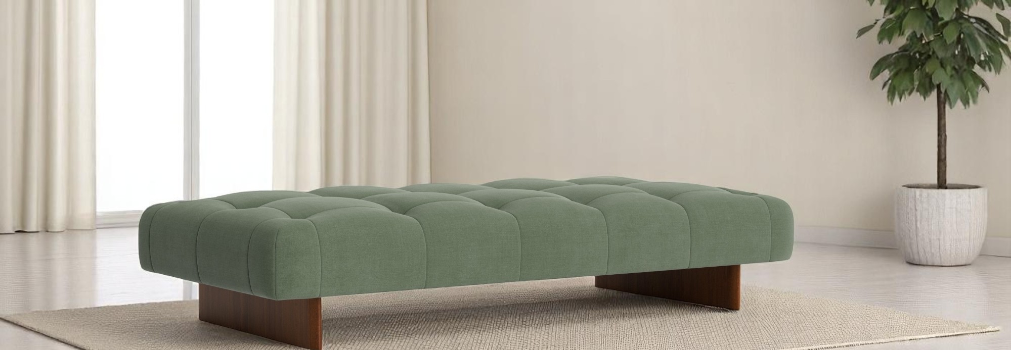 Quilton Lift Daybed Lounger Hay
