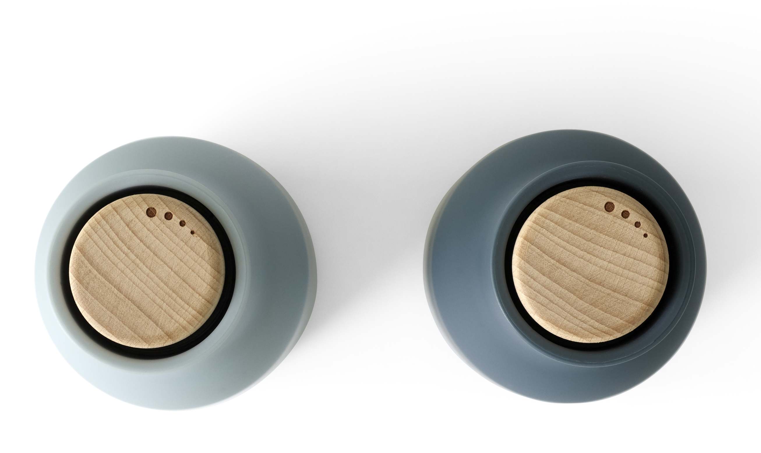 Bottle Grinders Oak salt and pepper mill set of 2 Audo SINGLE PIECES
