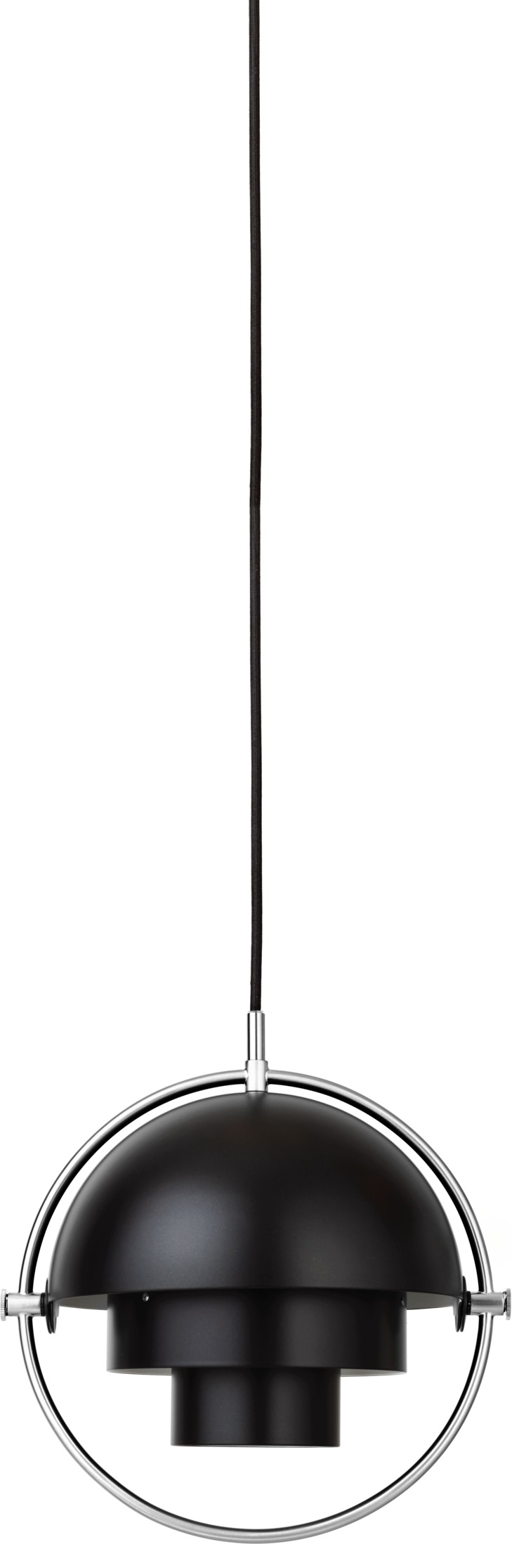Multi-Lite Pendant lamp S Black / Chrome Gubi