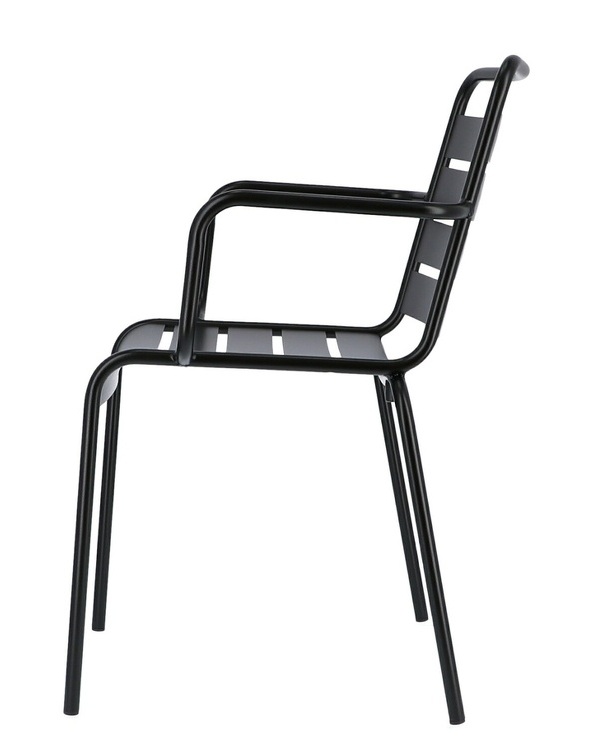Fiam Mya Metal outdoor stacking chair Jan Kurtz