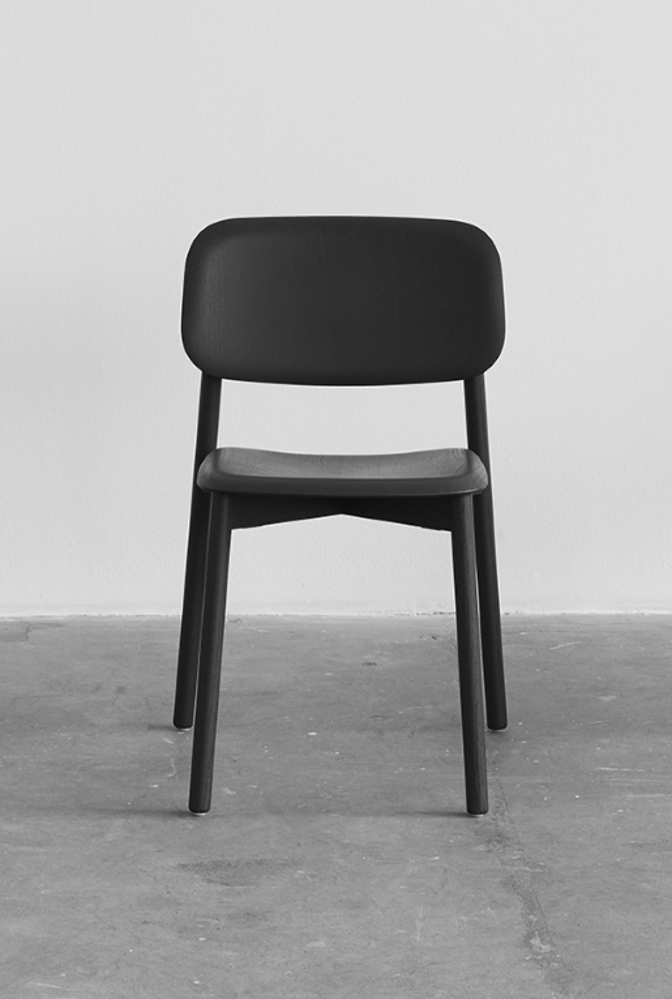 Soft Edge 60 Chair Wood Hay Oak black stained Soft Edge 60 Chair Wood Hay Oak black stained