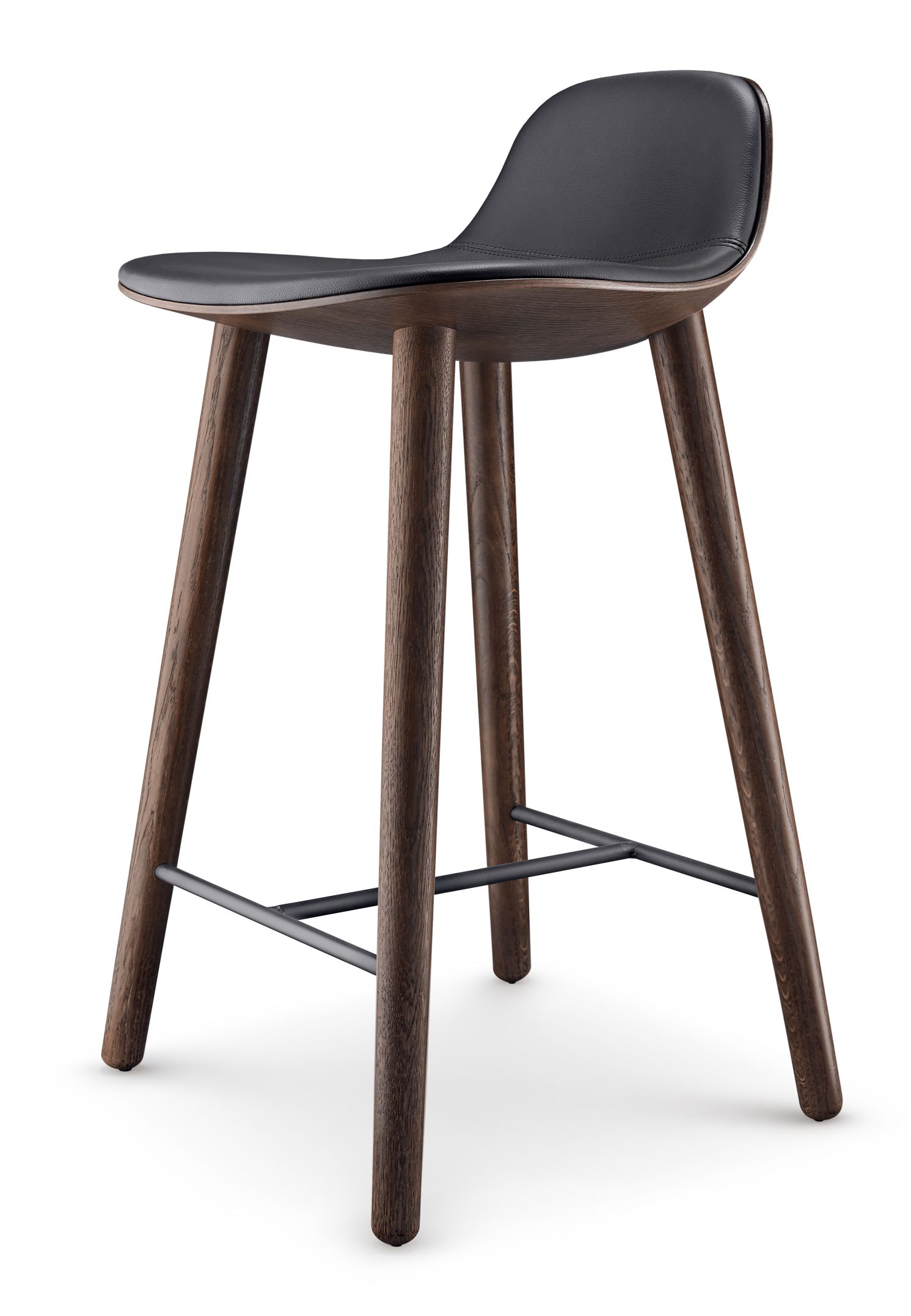 EVA SOLO ABALONE bar stool H 81 cm smoked oak Eva Solo