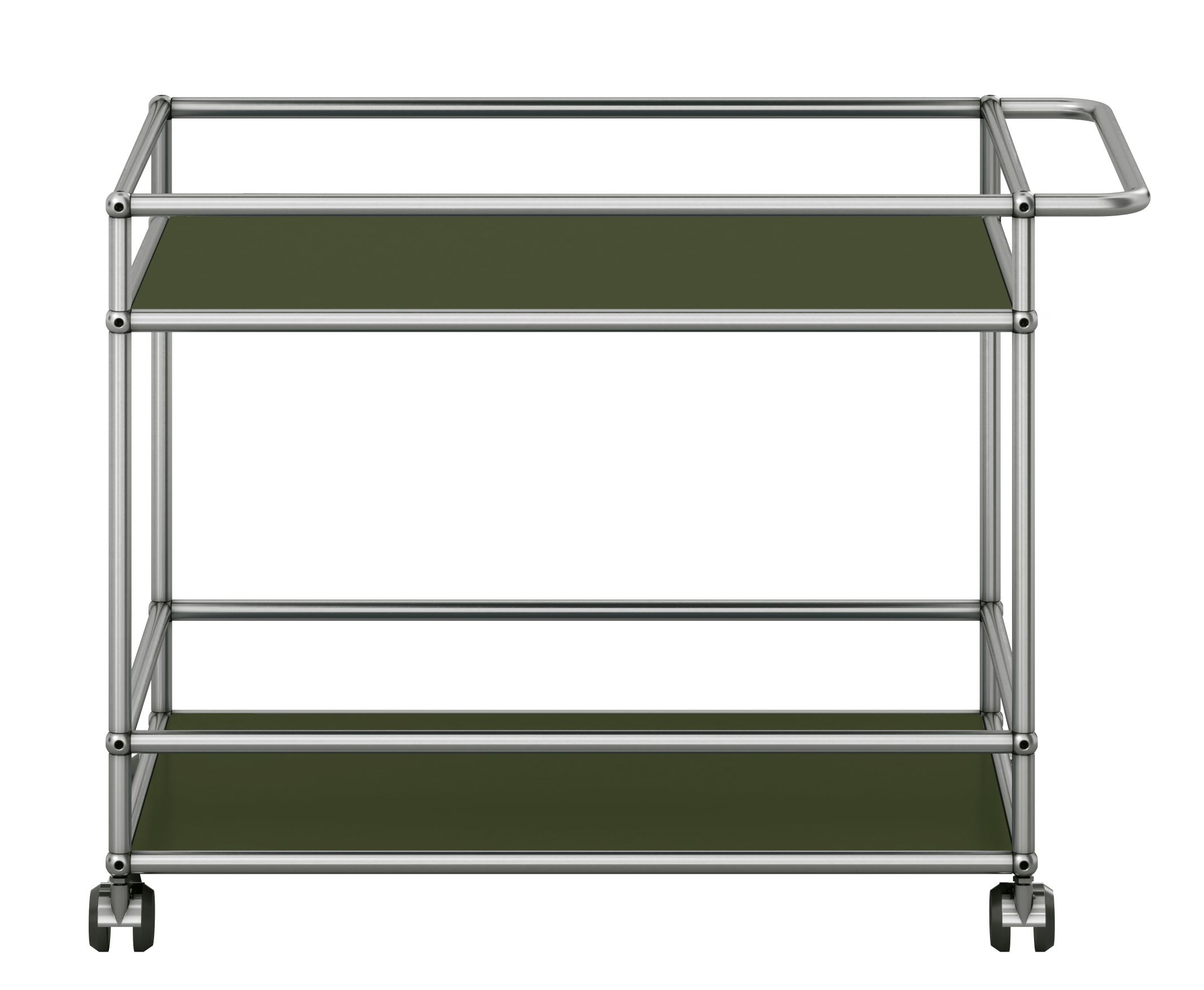 USM Haller serving trolley olive green NEW STANDARD COLOUR