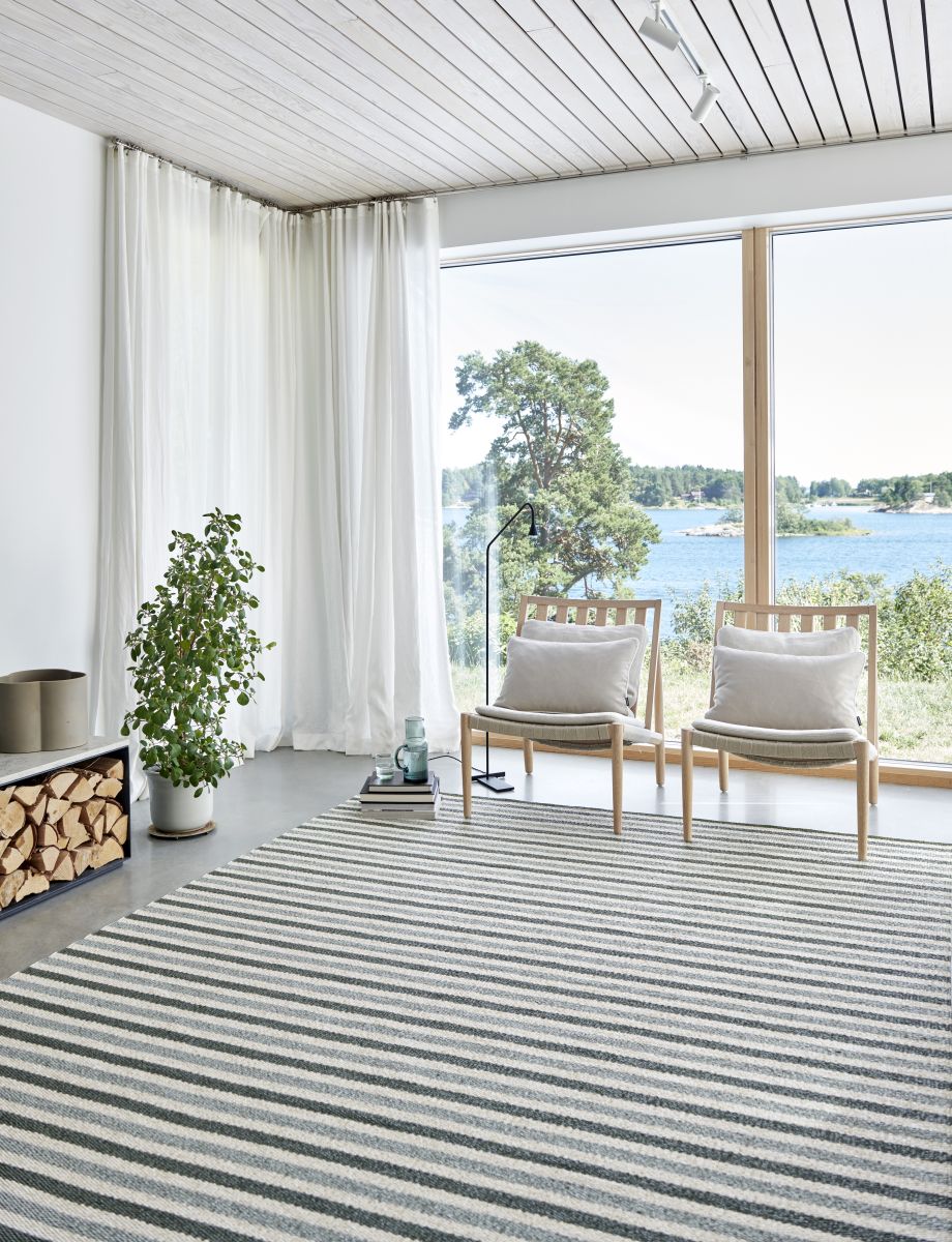 Teo Rug 140x200cm Sage Pappelina