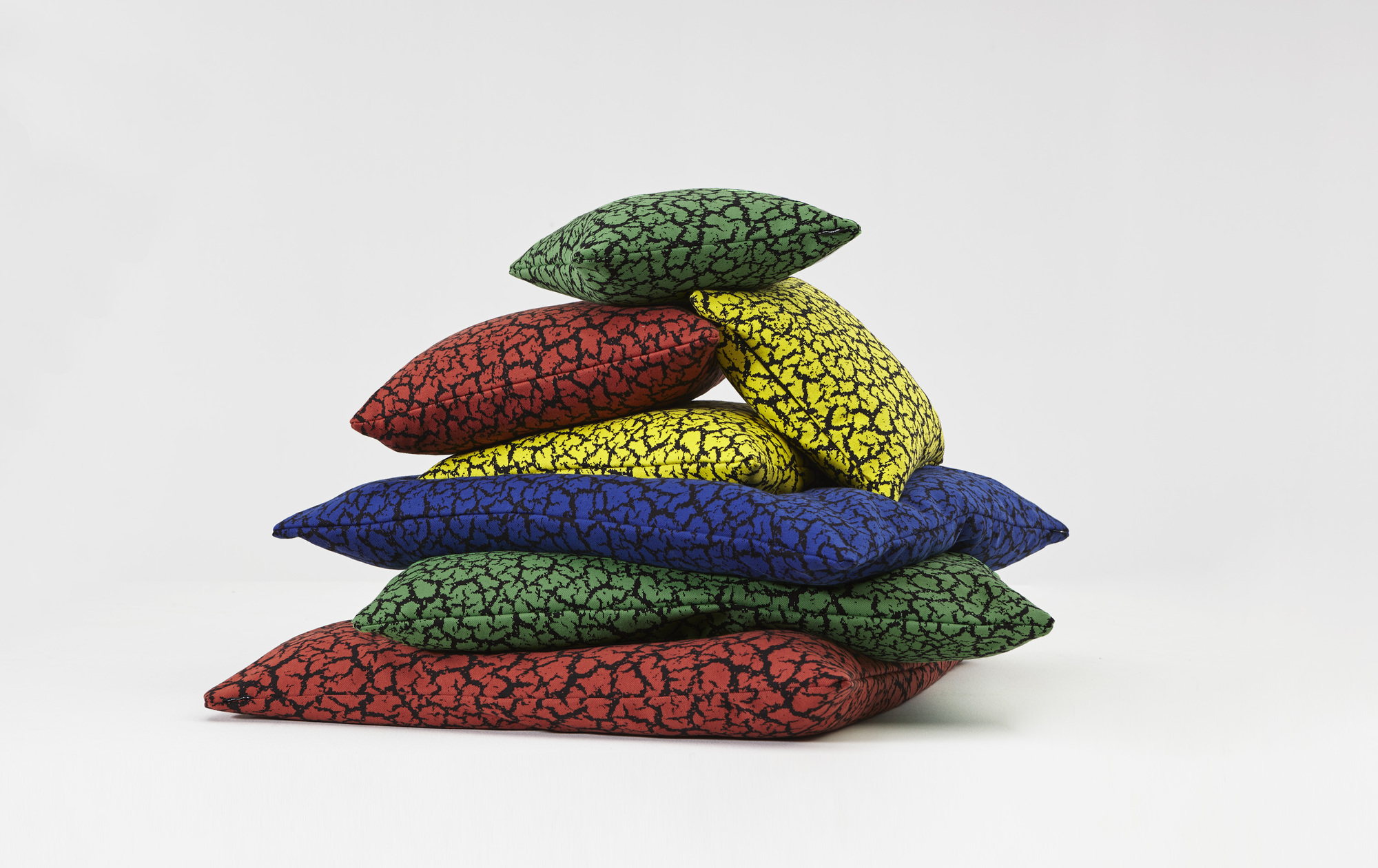 Rift cushion blue 40x40 Sancal