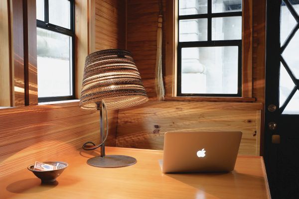Tilt Table Lamp Scraplights Graypants