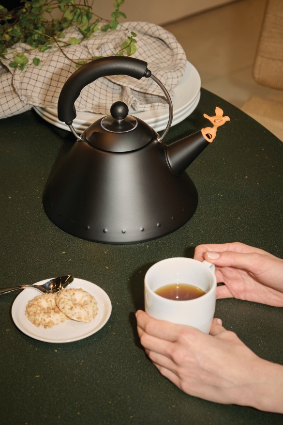 9093 BB Kettle Black Alessi