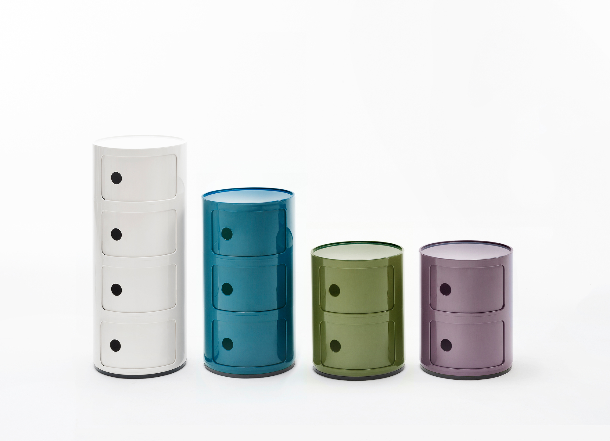 Componibili 4985 4 elements Kartell white