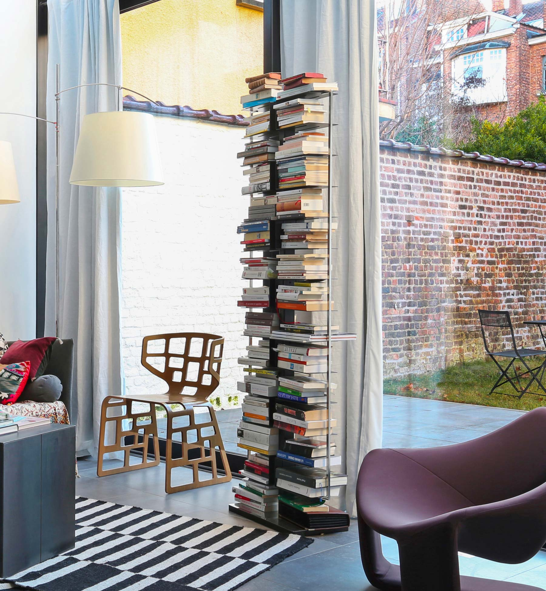 Ptolomeo book/ CD stand PTX2 Opinion Ciatti