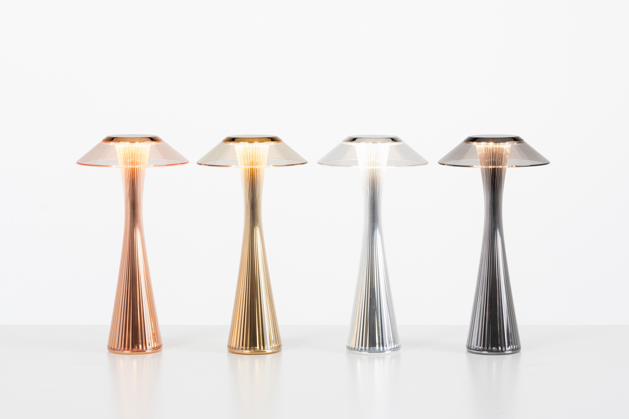 Space table lamp Outdoor Chrome Kartell