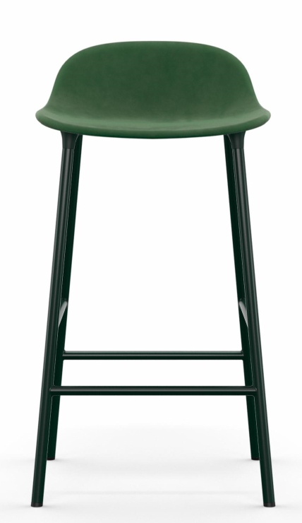 Form Barstool  H 65 cm Steel Upholstered Normann Copenhagen