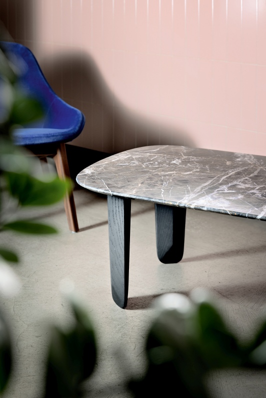 Kuyu Marble Rectangular Marble Coffee Table Rectangular Zeitraum