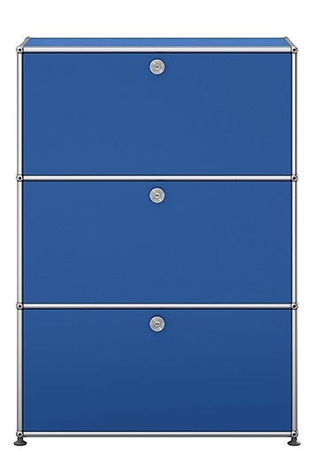USM Haller Kommode – QUICK SHIP-enzianblau