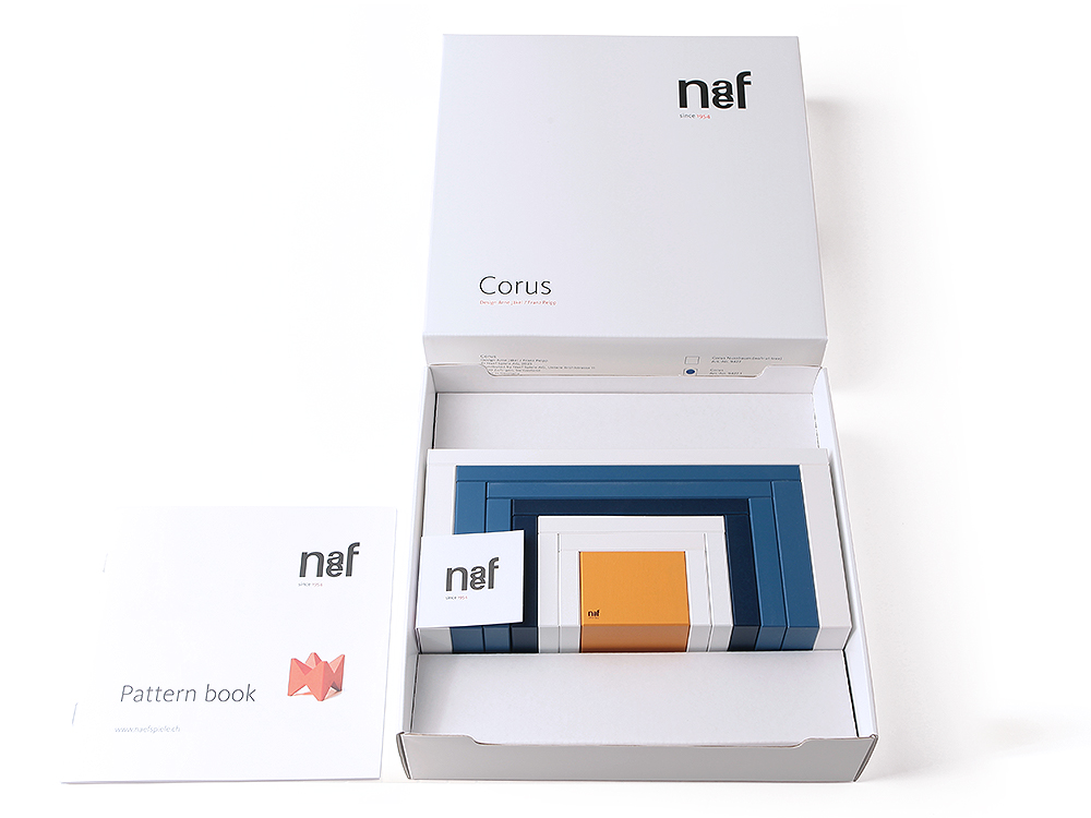 Bauhaus Corus colourful pegging game Naef Spiele AG SINGLE PIECES