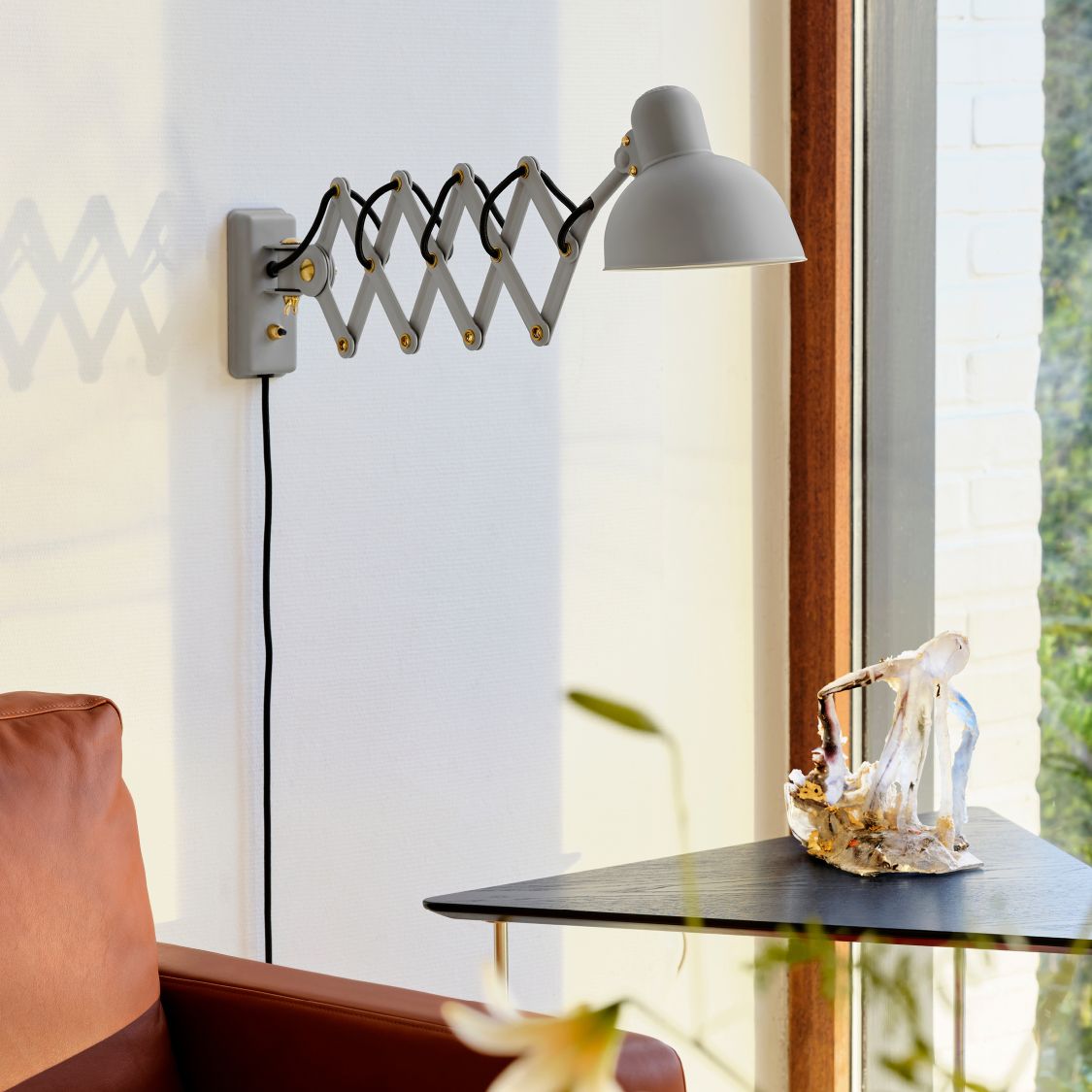 6718 Extendible wall lamp KAISER idell Easy grey Fritz Hansen SINGLE PIECES