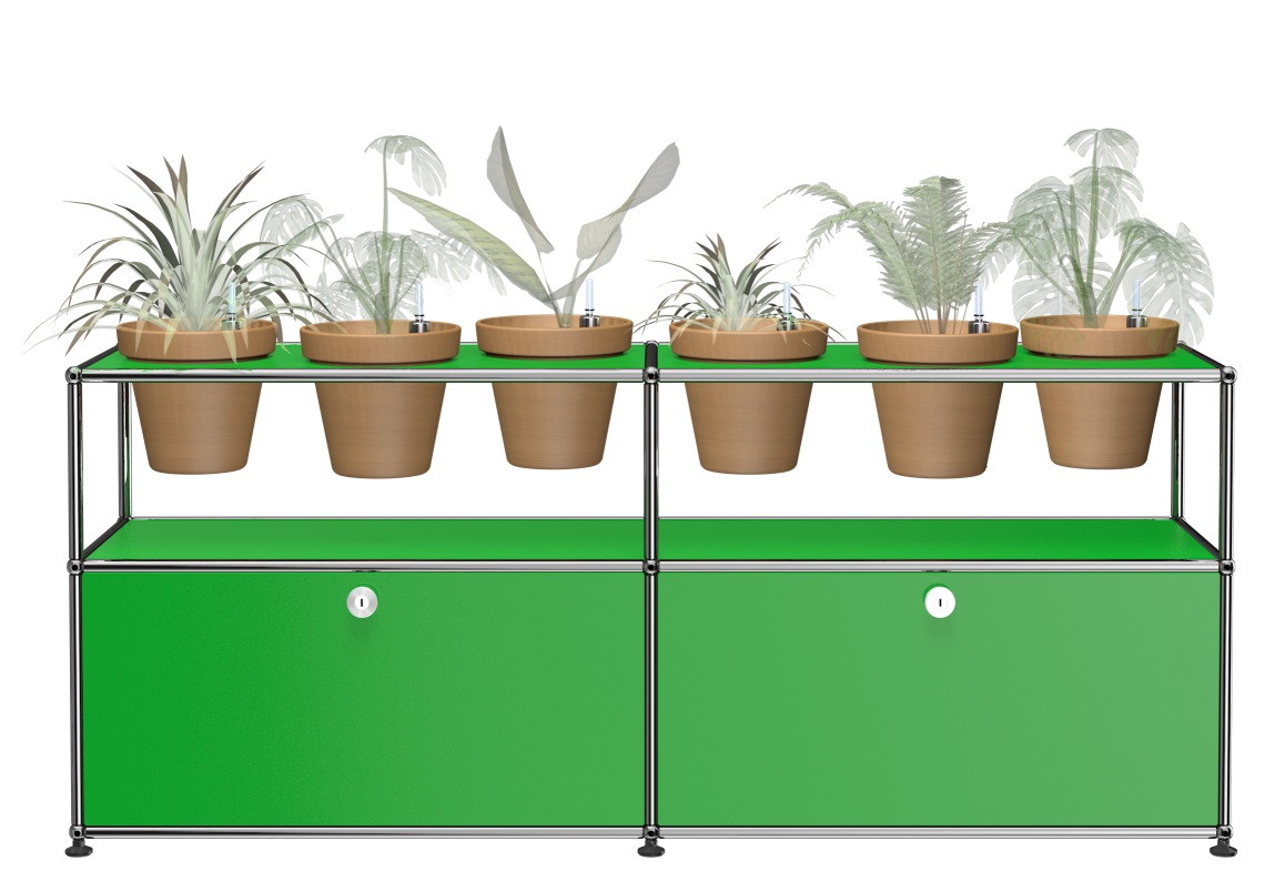Plant worlds Sideboard Configuration 2 USM Haller Green