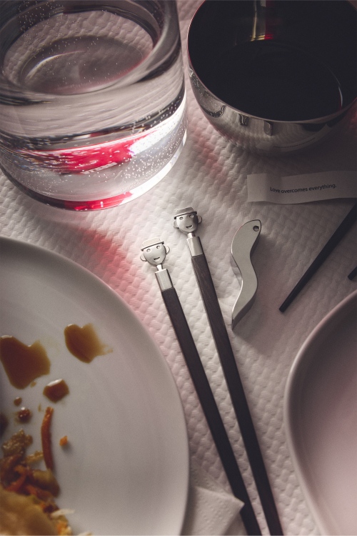 AM44SET2 Anna Stick chopsticks Alessi