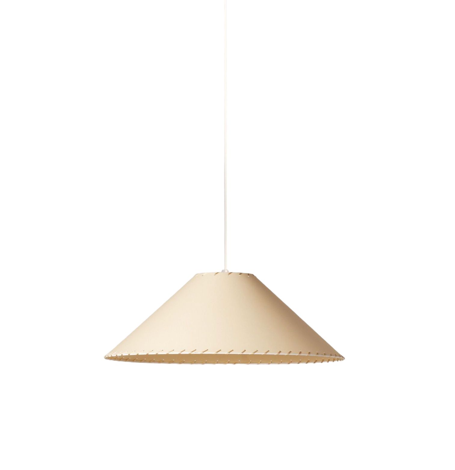 Sísísí cónicas planas MT4 suspension lamp Ø49cm beige Santa & Cole