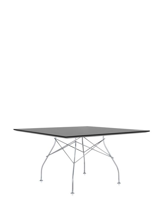 Glossy Tisch - quadratisch Kartell