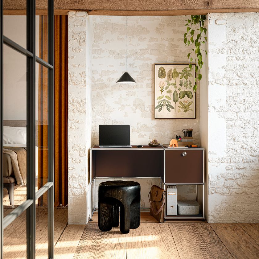 USM Haller desk B21 pure white
