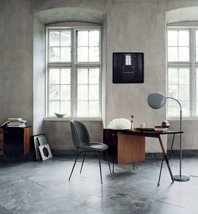 Beetle Chair Dining Chair Unupholstered Conic Base Gubi