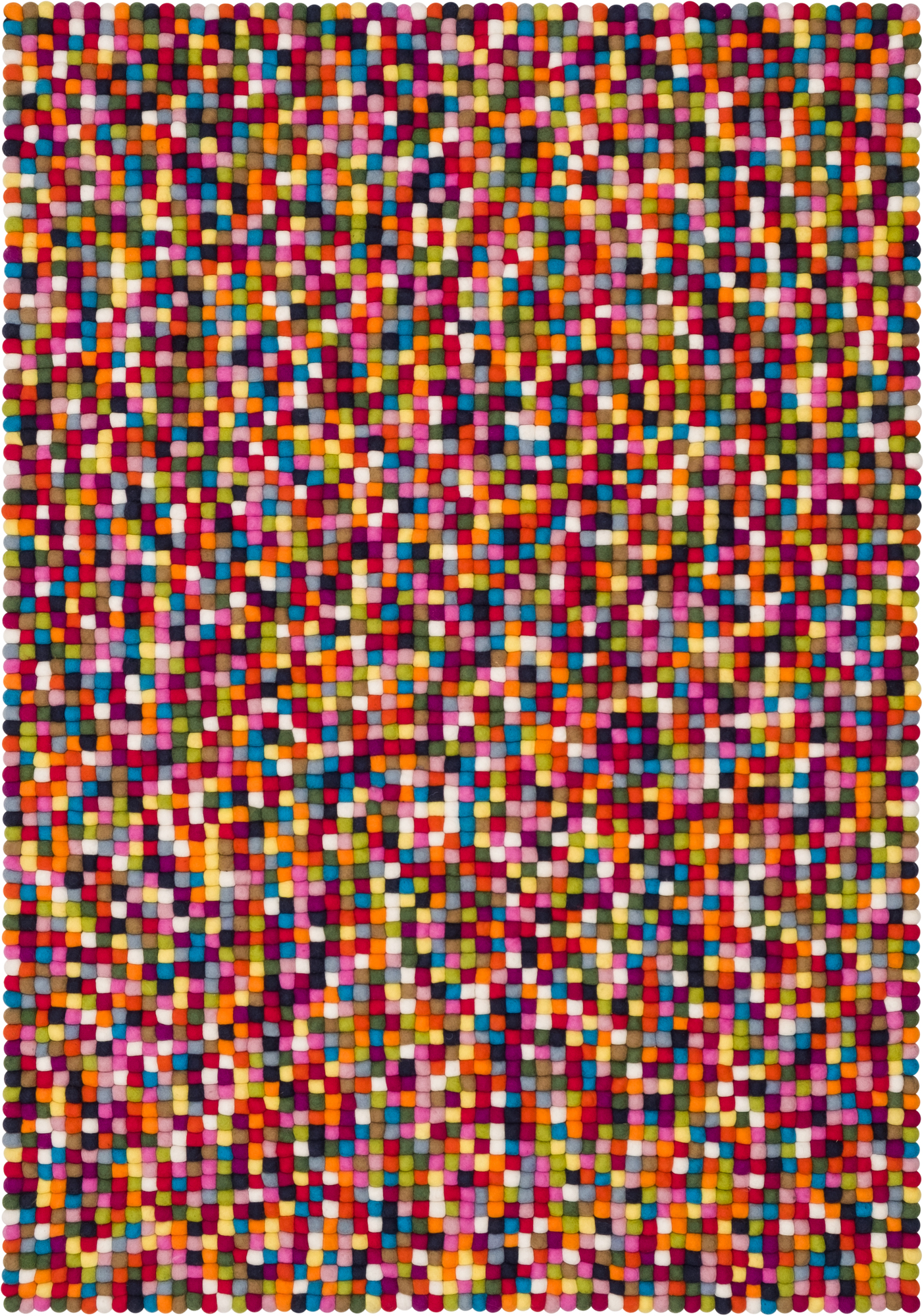 Felt ball Carpet 160x230 cm Myfelt Lotte
