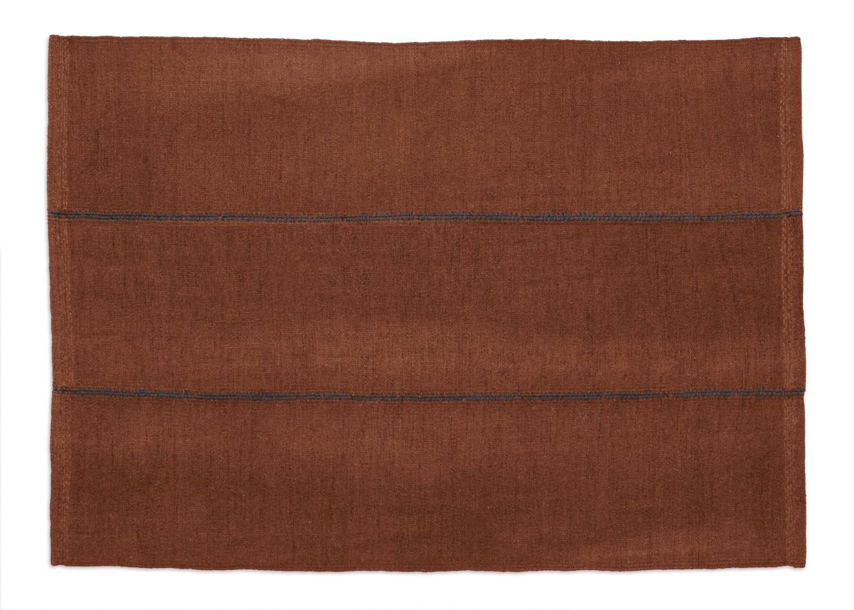 Mía Rug brown 200x300cm Nanimarquina