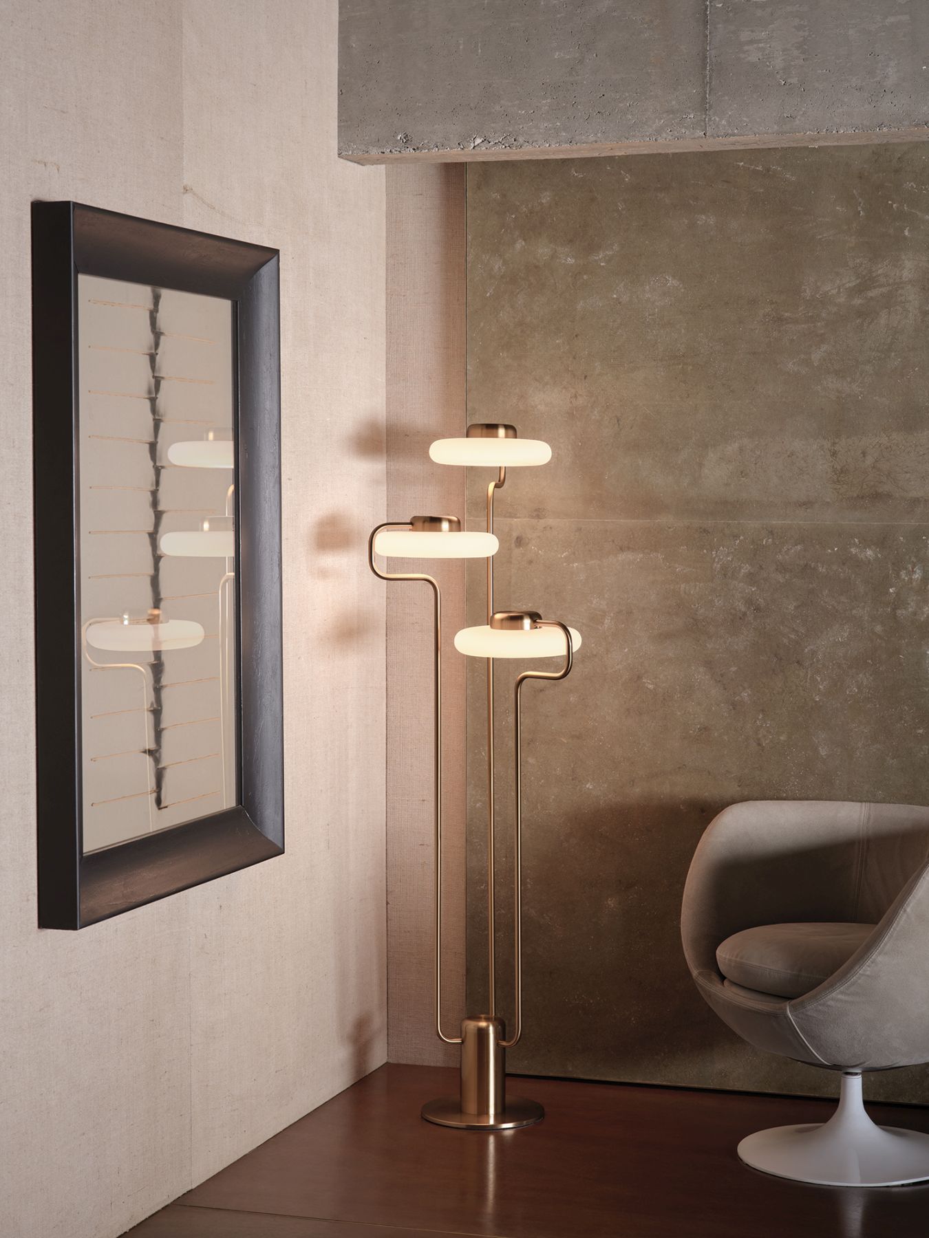 Tratto Floor lamp black Kdln