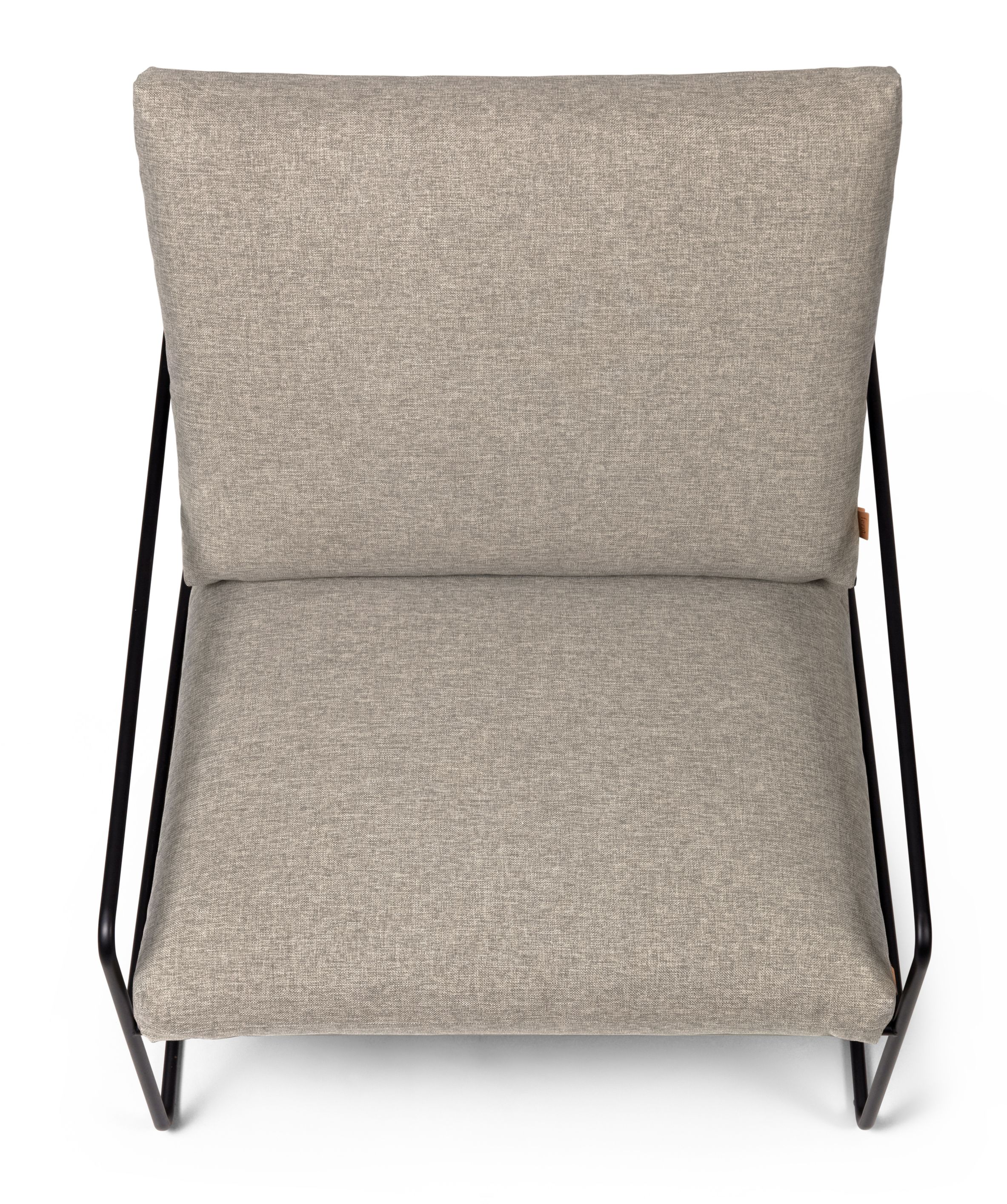 Desert 1 Seater Outdoor Armchair Black Frame Ferm Living 