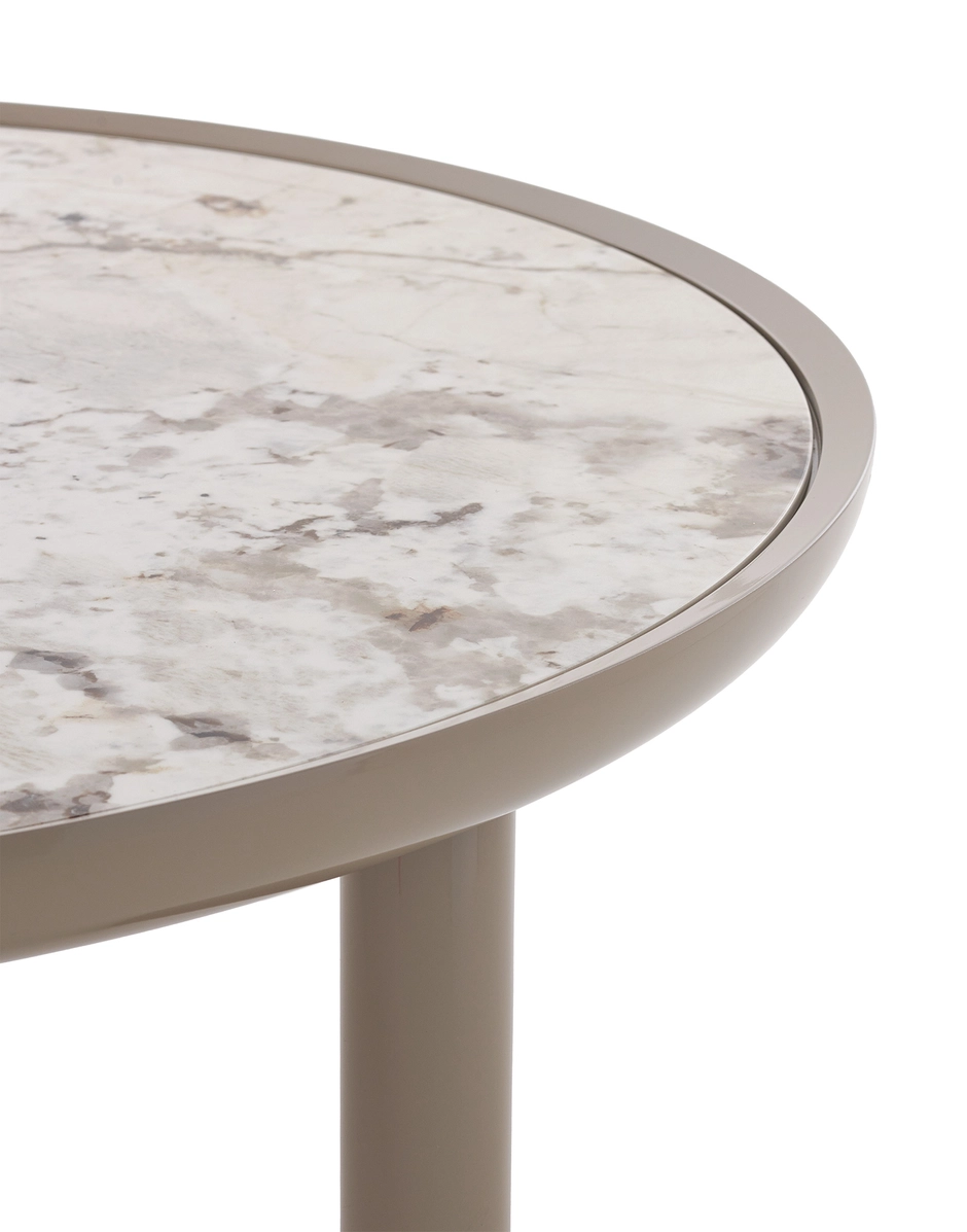 K-Top Coffee table Taupe Kartell