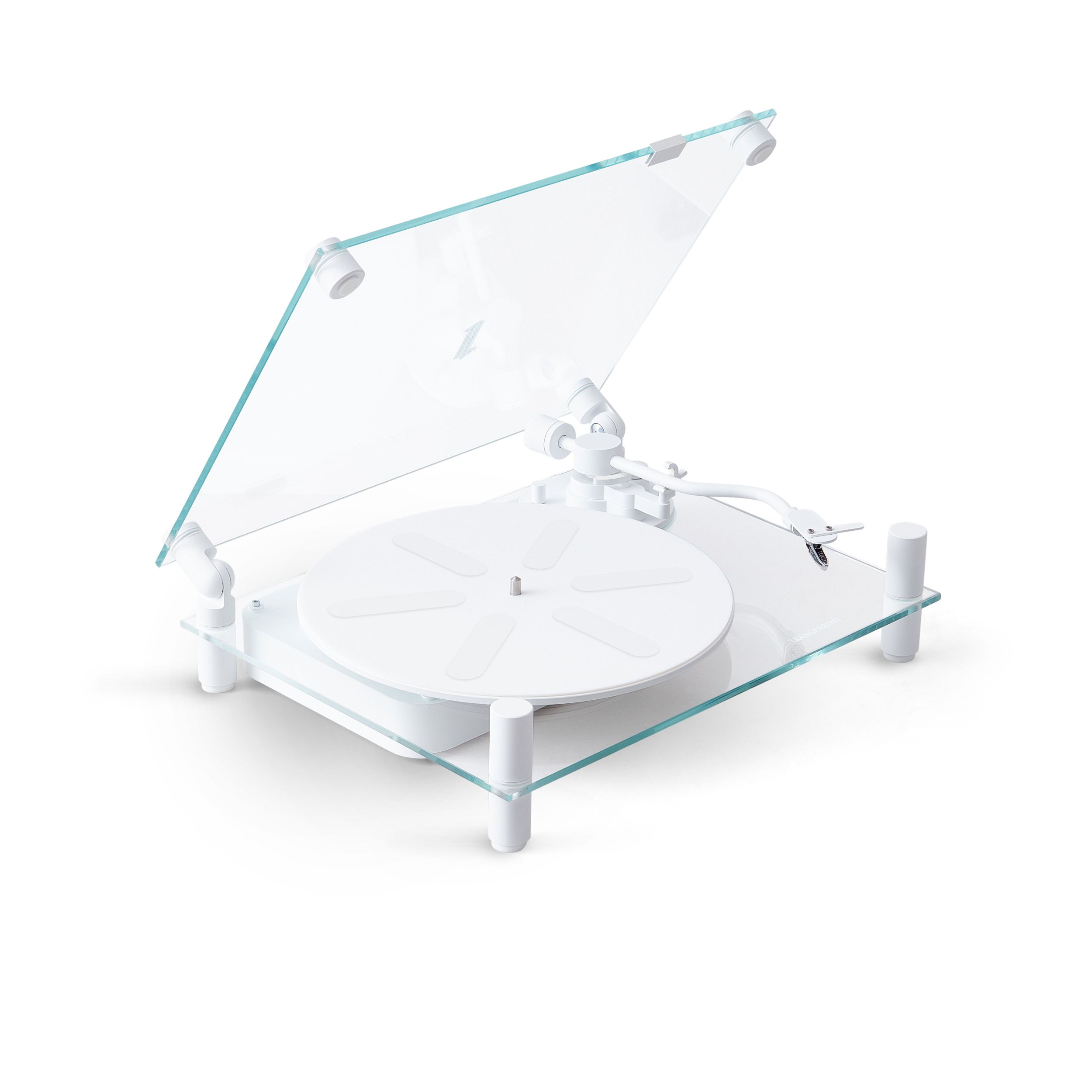 Transparent turntable Transparent