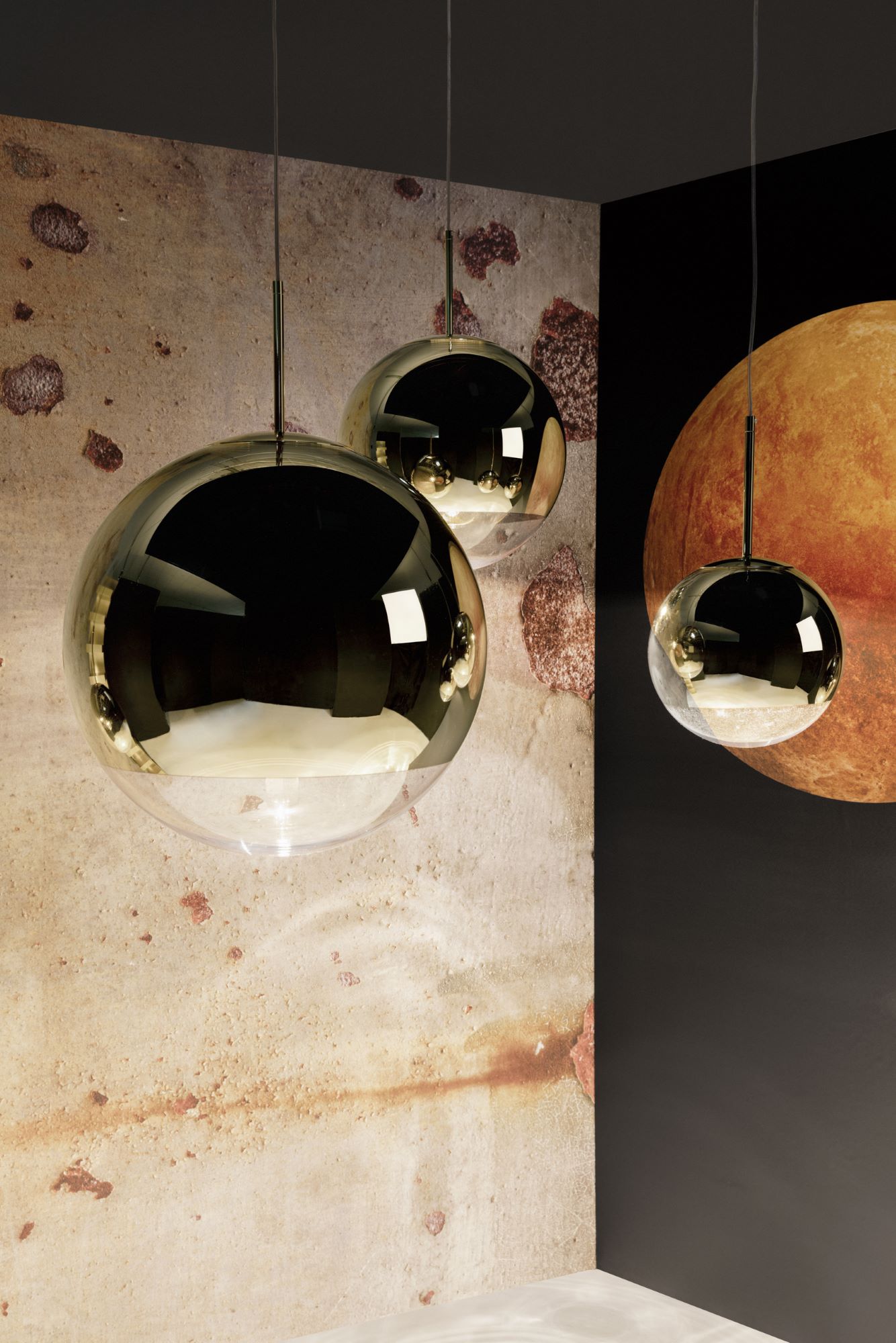 Mirror Ball Suspension Tom Dixon