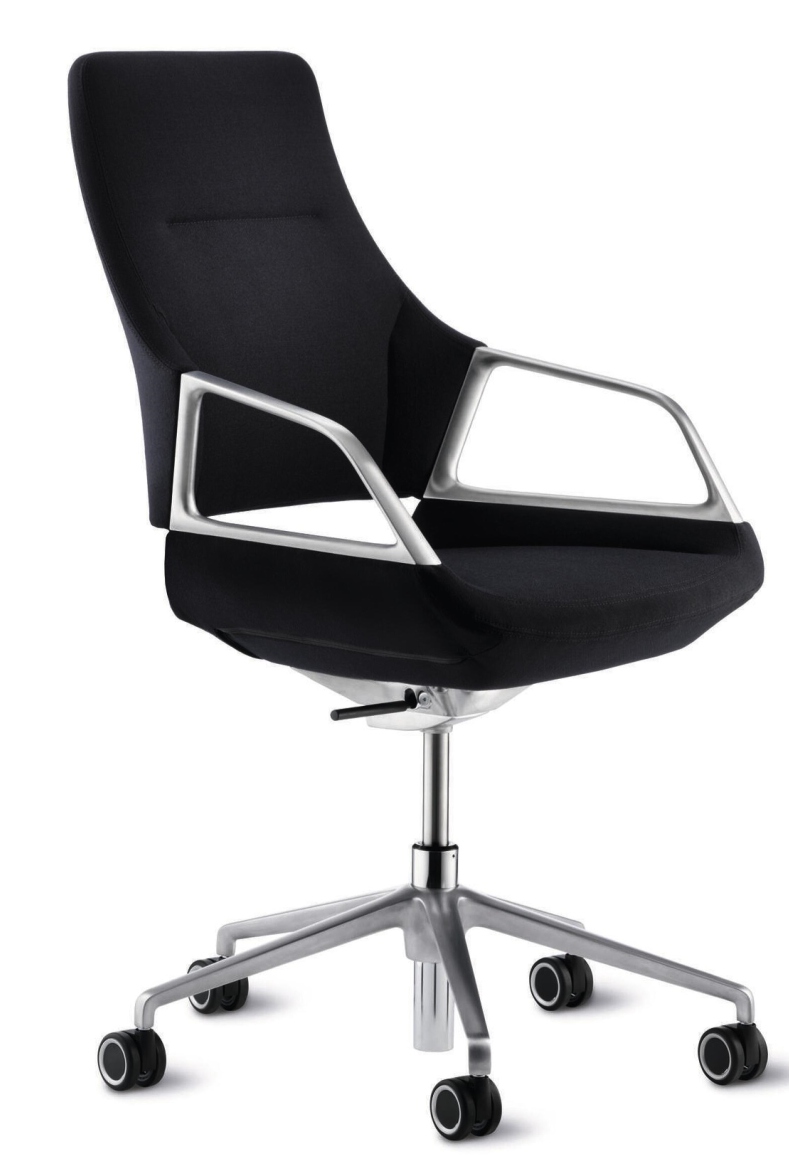 Graph Swivel armchair medium back 301/7 Wilkhahn 