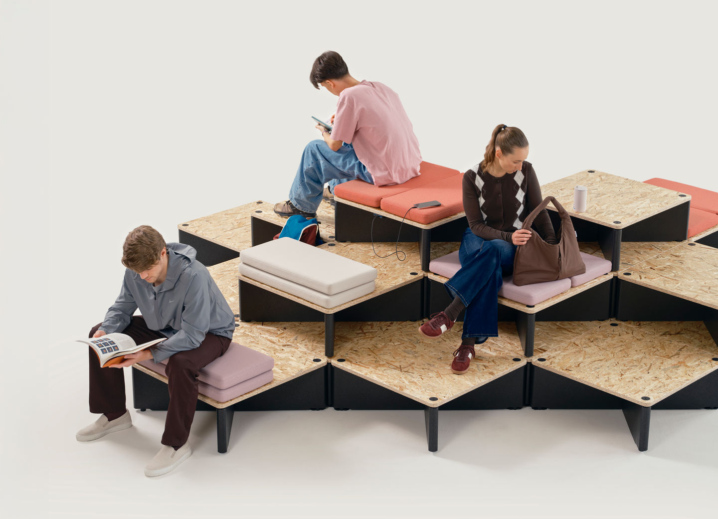 Reset Platform modular platform system Vitra