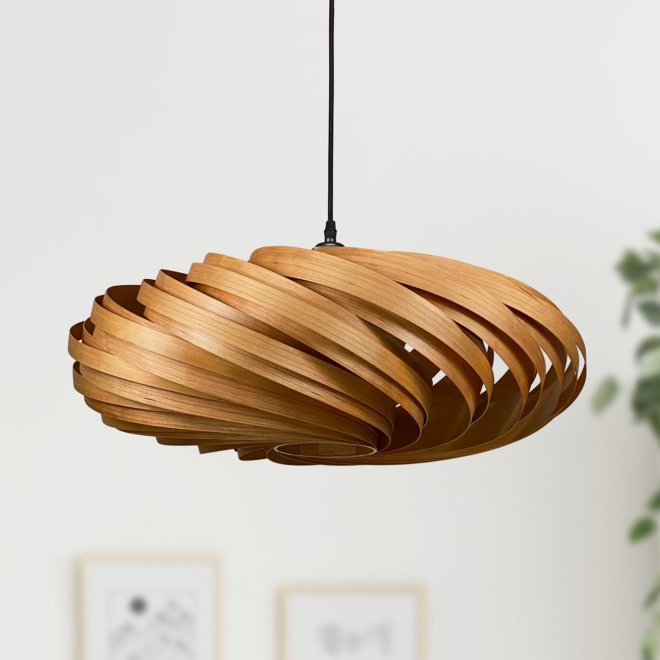 Veneria Pendant lamp Ø60 cm Cherry tree Gofurnit