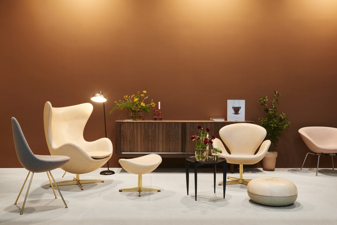 Pouf Small Stool Fritz Hansen