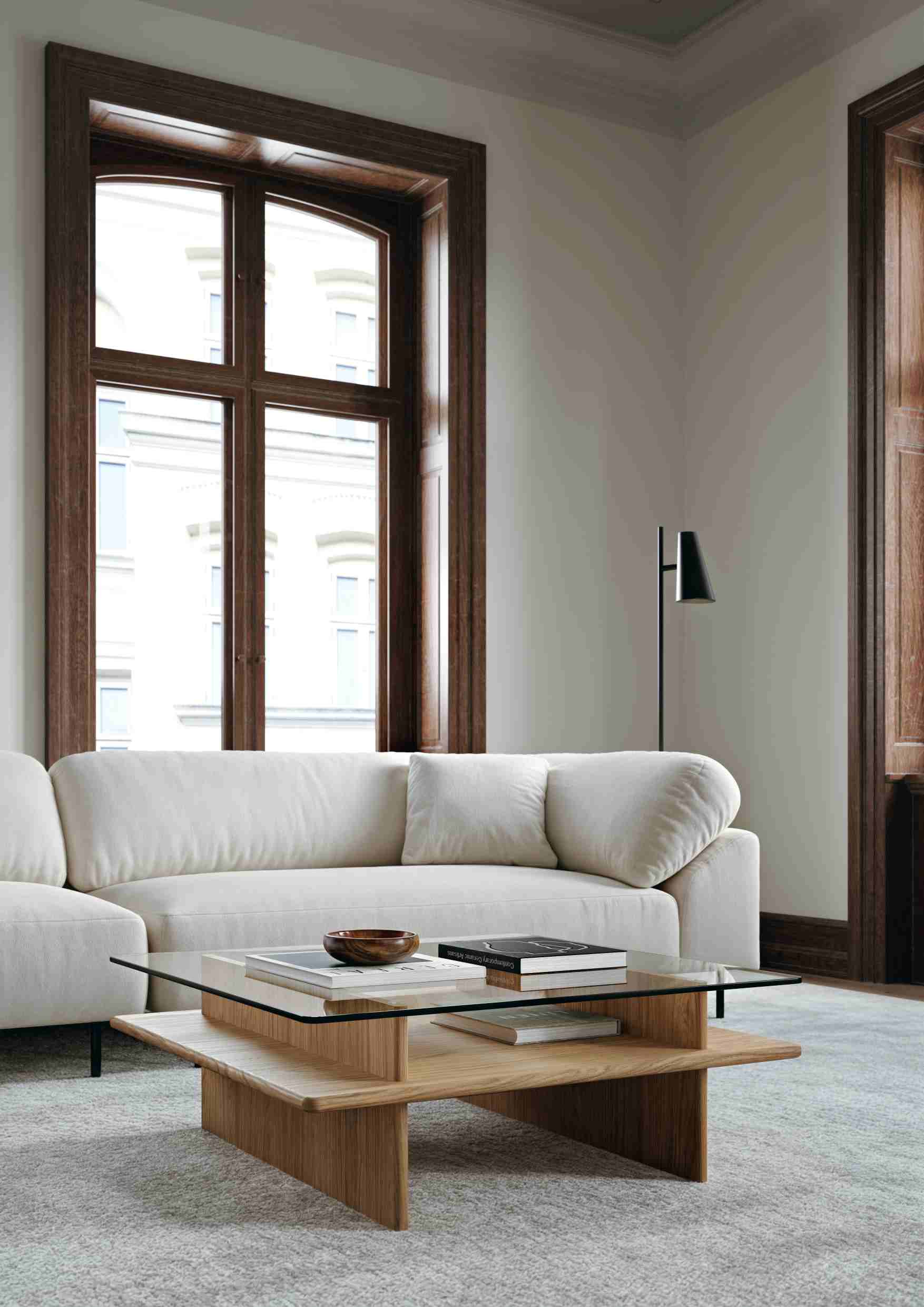 Parallel Coffee Table Coffee table 90x90 cm Woud