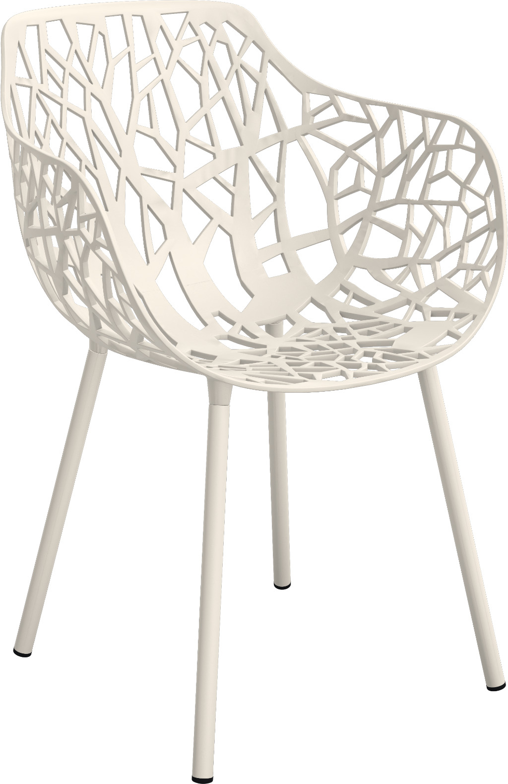 Forest Outdoor Armchair Fast white